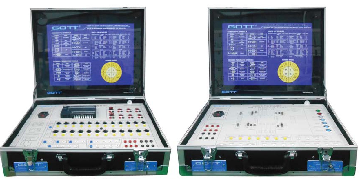 4. OMRON PLC TRAINER WITH TRAFFIC LIGHT SYSTEM
